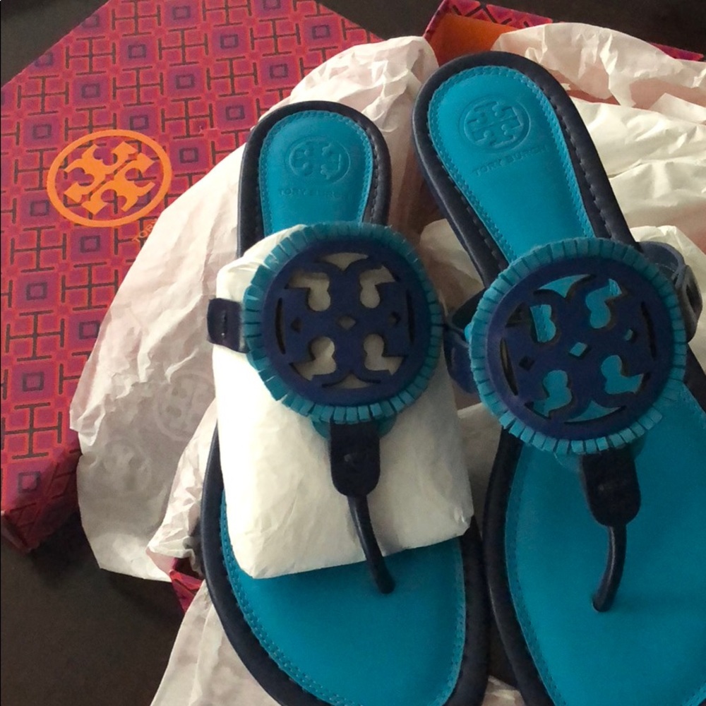 Tory Burch MILLER fringe sandal